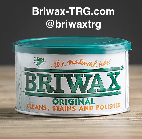Briwax Light Brown Furniture Wax 1 lb
